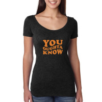 You Oughta Know - Alanis Morissette Women's Triblend Scoop T-shirt | Artistshot