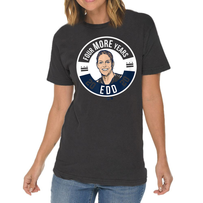 Officially Licensed Elena Delle Donne   Edd Four More Years T Shirt Vintage T-shirt | Artistshot