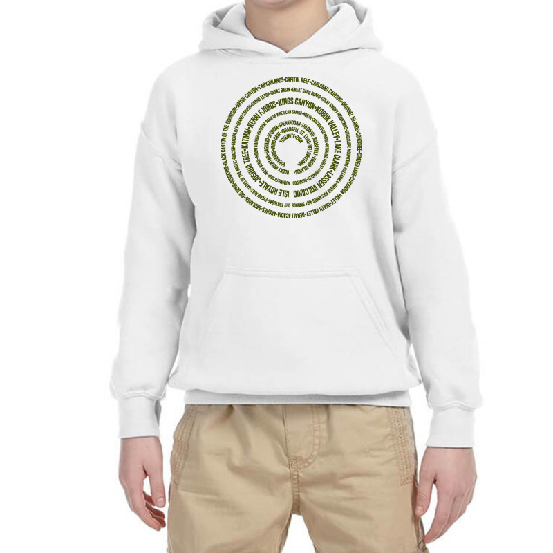 National Park   Tree Ring National Parks Youth Hoodie by gemuruhe | Artistshot