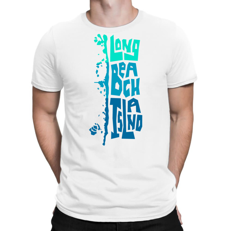 Lbi Long Beach Island New Jersey Shore Island Type Graphic Long Sleeve T-Shirt by cm-arts | Artistshot