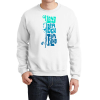 Lbi Long Beach Island New Jersey Shore Island Type Graphic Long Sleeve Crewneck Sweatshirt | Artistshot