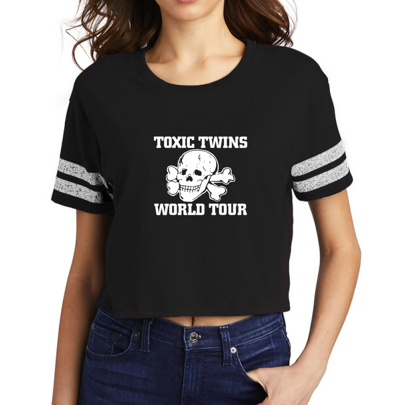 Toxic Twins World Tour 1 Scorecard Crop Tee by KristiMartin | Artistshot