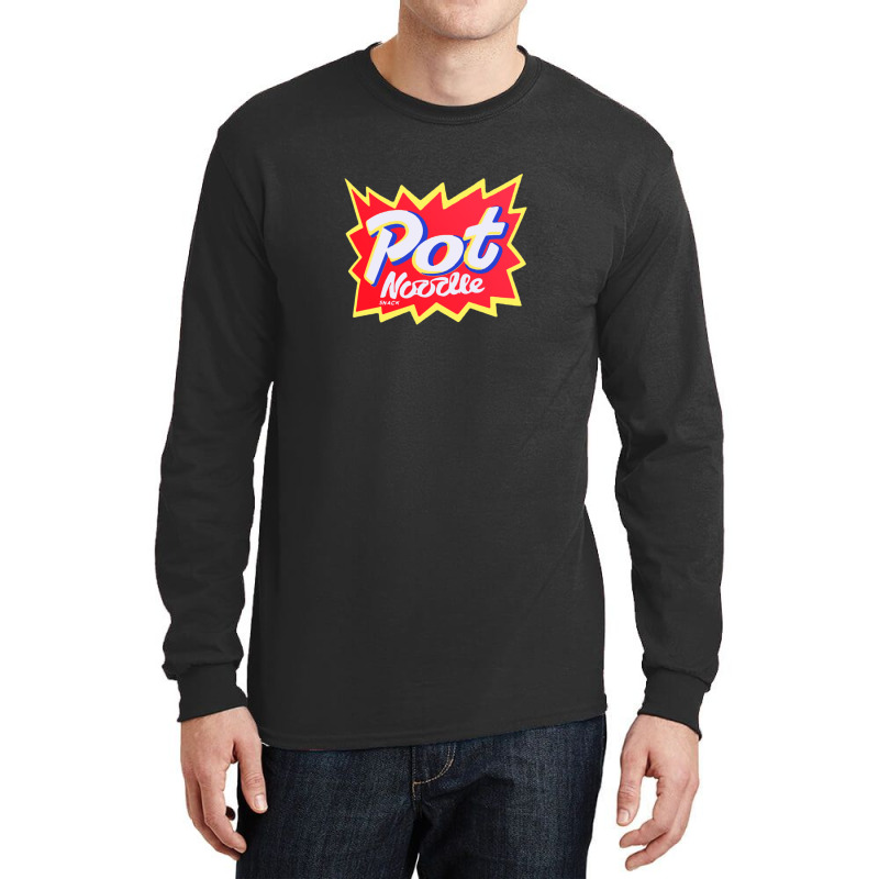 Pot Noodle Instant Snack Design Long Sleeve Shirts by ImaniMccormick | Artistshot