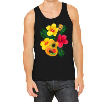 Hawaiian Ukulele Lute Guitar Hibiscus Tank Top | Artistshot