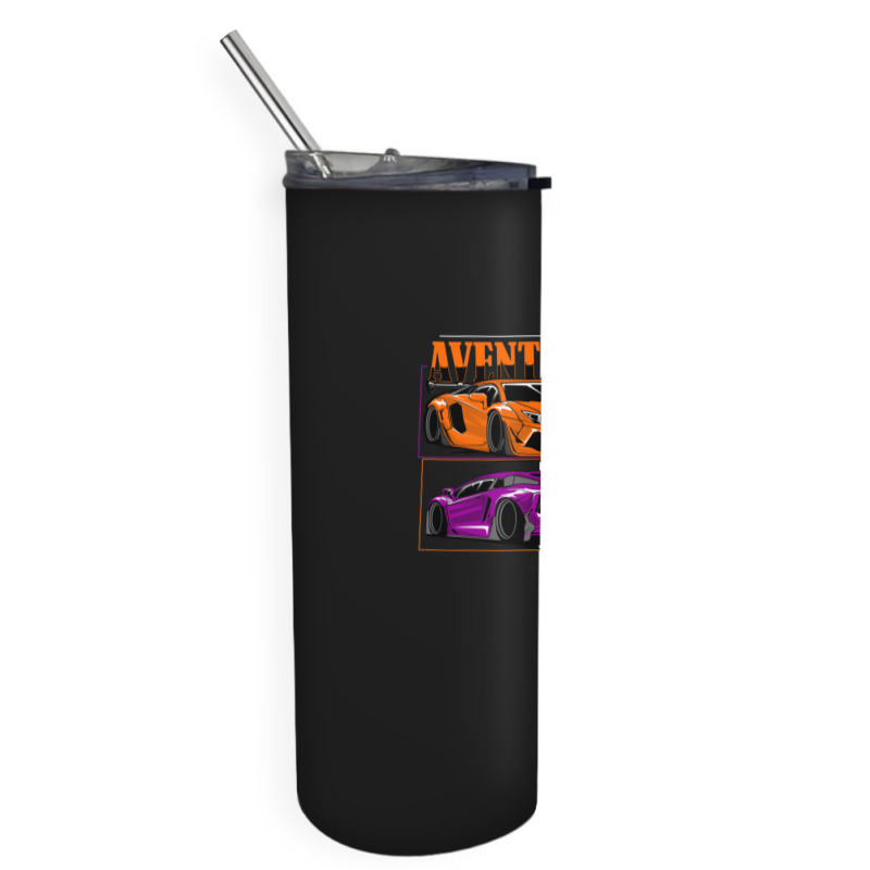 Super Car Tshirt Skinny Tumbler | Artistshot