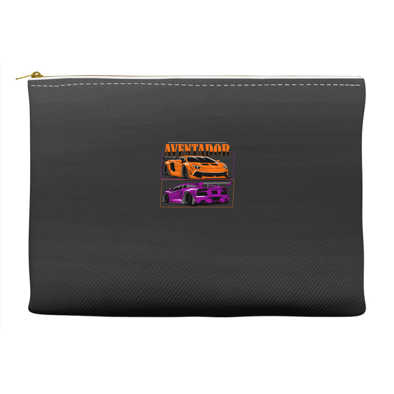 Super Car Tshirt Accessory Pouches | Artistshot