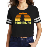 World Famous Pagoda Reading Pennsylvania Scorecard Crop Tee | Artistshot