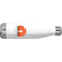 Miami Miracle Funny Football Dolphins Stainless Steel Water Bottle | Artistshot