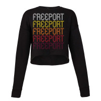 Freeport, Fl Vintage Style Florida Cropped Sweater | Artistshot