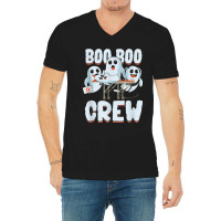 Paramedics Boo Boo Crew Emergency Medical Technician Gift V-neck Tee | Artistshot