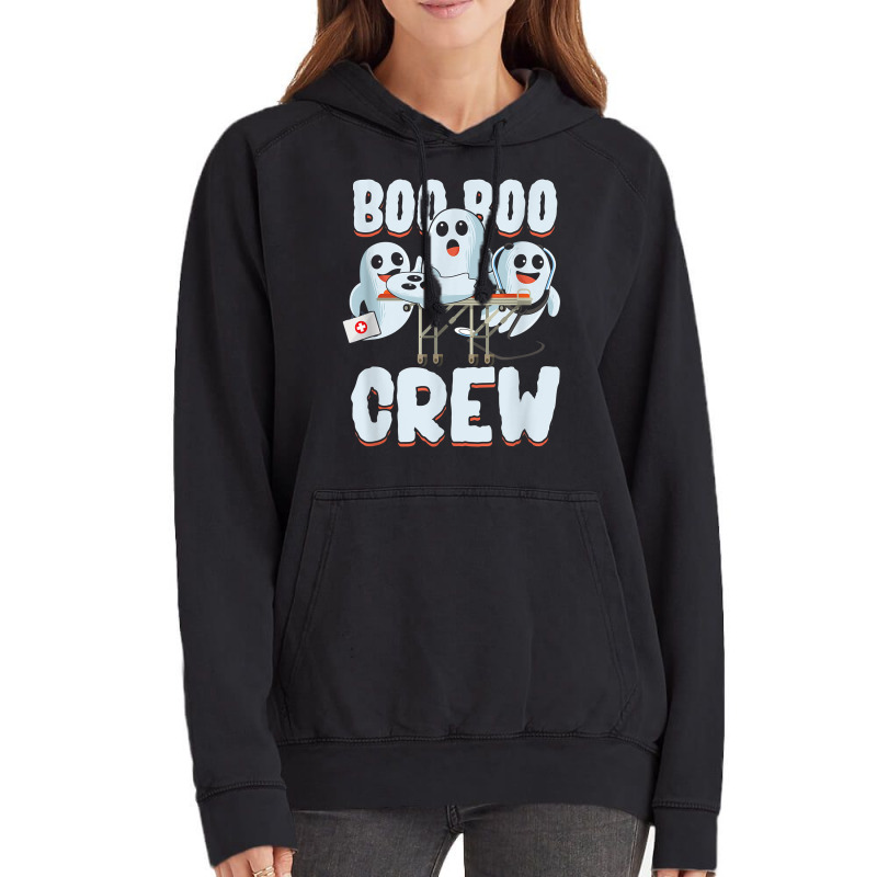 Paramedics Boo Boo Crew Emergency Medical Technician Gift Vintage Hoodie | Artistshot