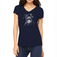 Alien Scream Women's V-neck T-shirt | Artistshot