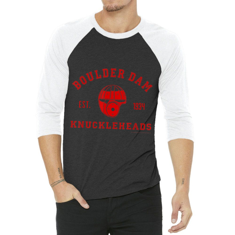 Boulder Dam Knuckleheads Curly 3/4 Sleeve Shirt | Artistshot