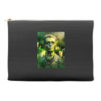 Zombie In Graveyard Accessory Pouches | Artistshot