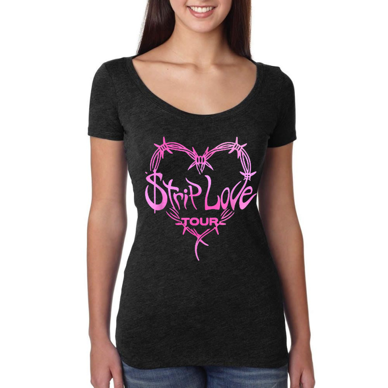 Strip Love Tour 2022 T Shirt Women's Triblend Scoop T-shirt by cm-arts | Artistshot