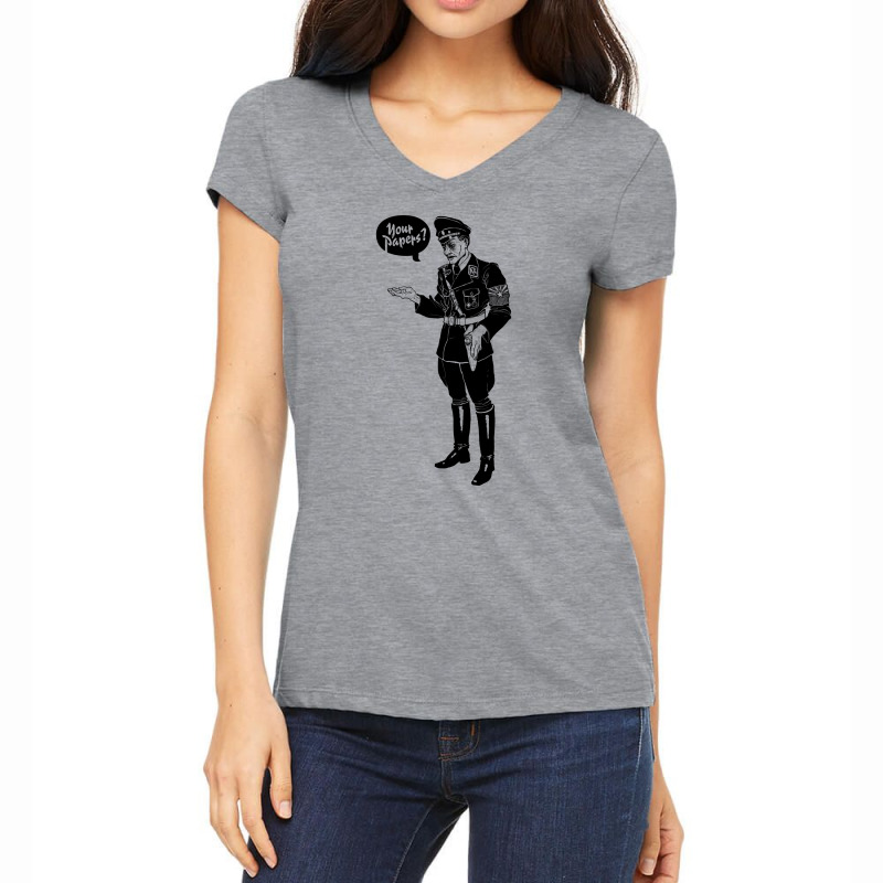 A Wolf In Schwein's Clothing Women's V-Neck T-Shirt by DitreamX | Artistshot