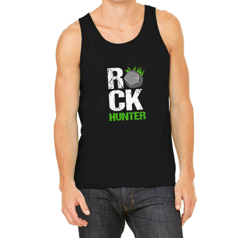 Rock Hunter Graphic Geologist Rock Collector Tank Top by MickeyRobison | Artistshot