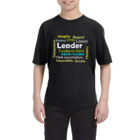 Leadership Inspire Unite And Condemn Hate Distressed Youth Tee | Artistshot