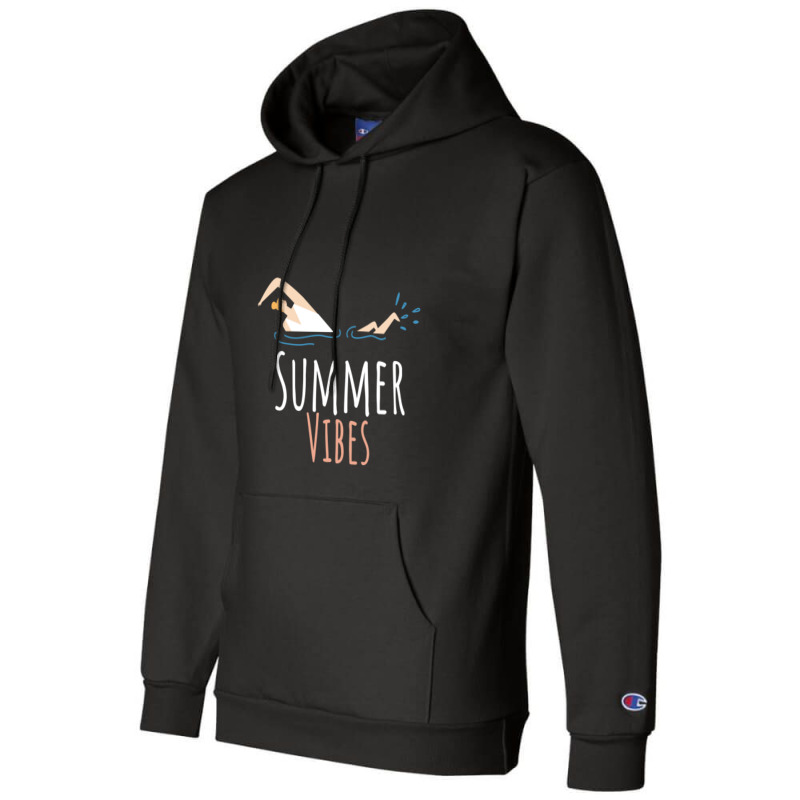 Simmer Vibes Swimming Champion Hoodie | Artistshot