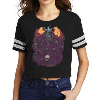 Zombie In Graveyard   Day Of The Dead Sugar Skull Calavera Catrina   P Scorecard Crop Tee | Artistshot