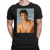 Ian Somerhalder Shirtless Gift T-shirt | Artistshot