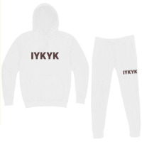 Iykyk If You Know You Know Hoodie & Jogger Set | Artistshot