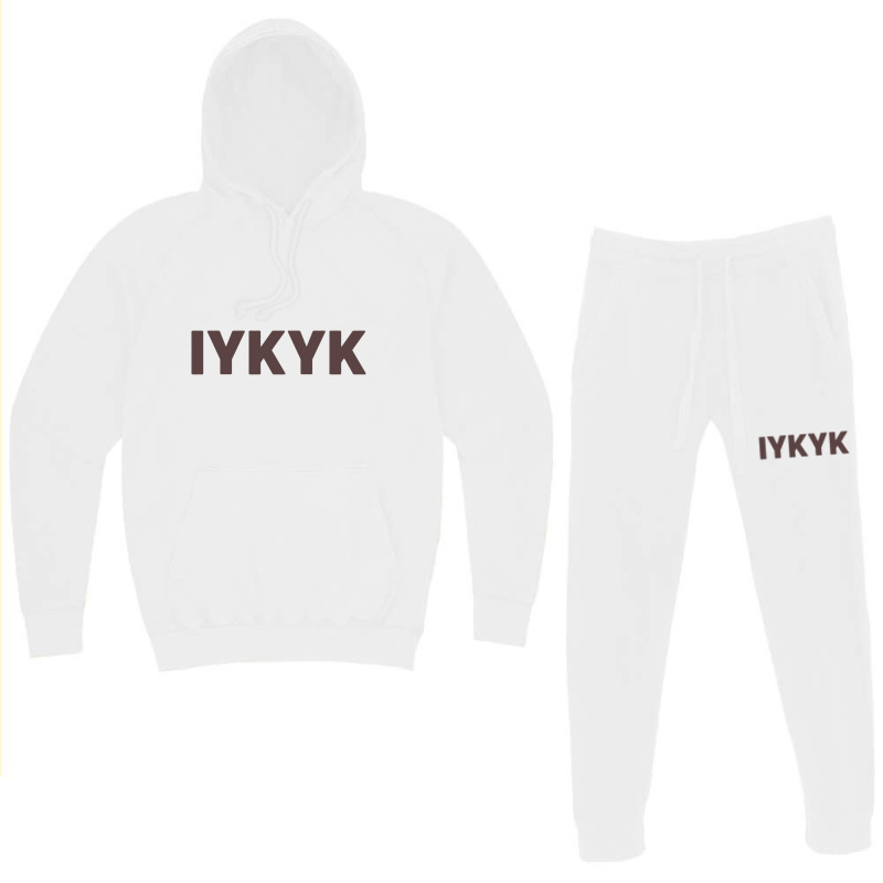 Iykyk If You Know You Know Hoodie & Jogger set by gemuruhe | Artistshot