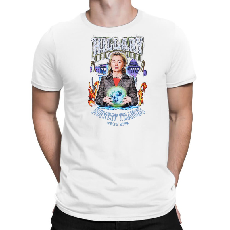 Hillary Runny Thangs T-shirt | Artistshot