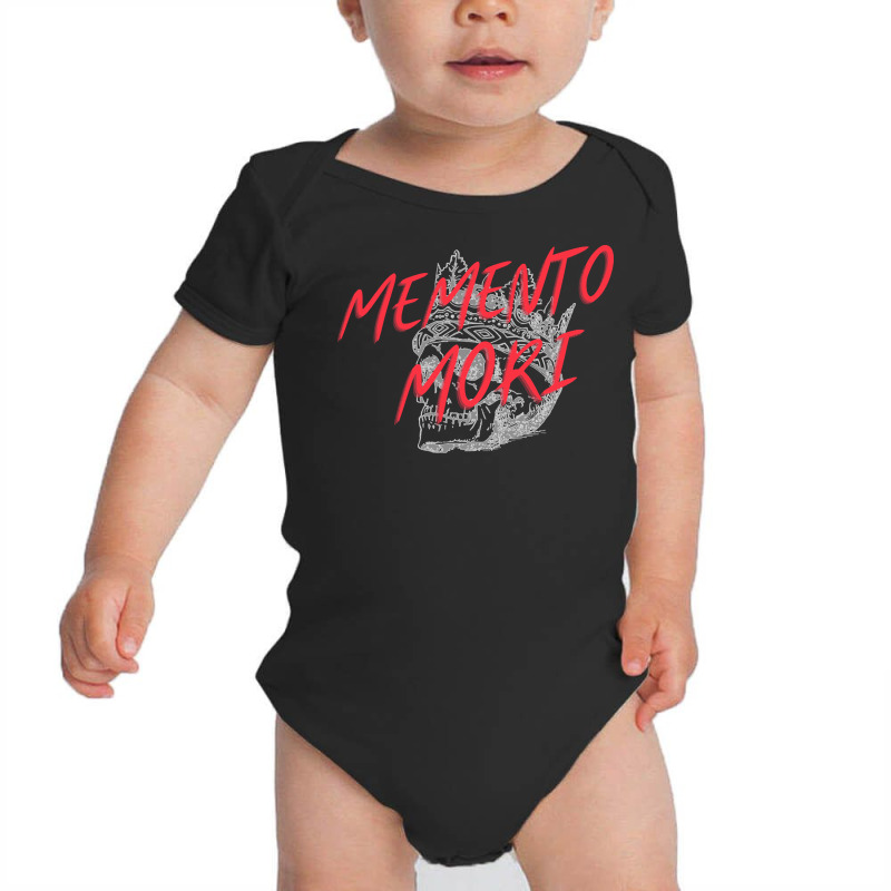 Memento Mori, The Memento Mori, Memento Mori Art, Memento Mori Vintage Baby Bodysuit | Artistshot