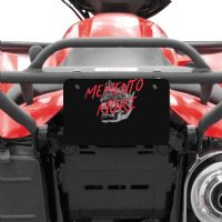 Memento Mori, The Memento Mori, Memento Mori Art, Memento Mori Vintage Atv License Plate | Artistshot