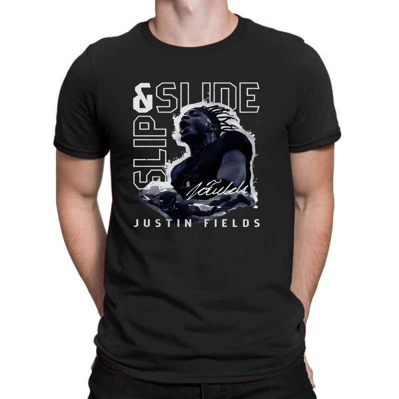 Justin Fields Slip And Slide T-shirt | Artistshot