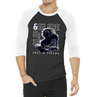 Justin Fields Slip And Slide 3/4 Sleeve Shirt | Artistshot