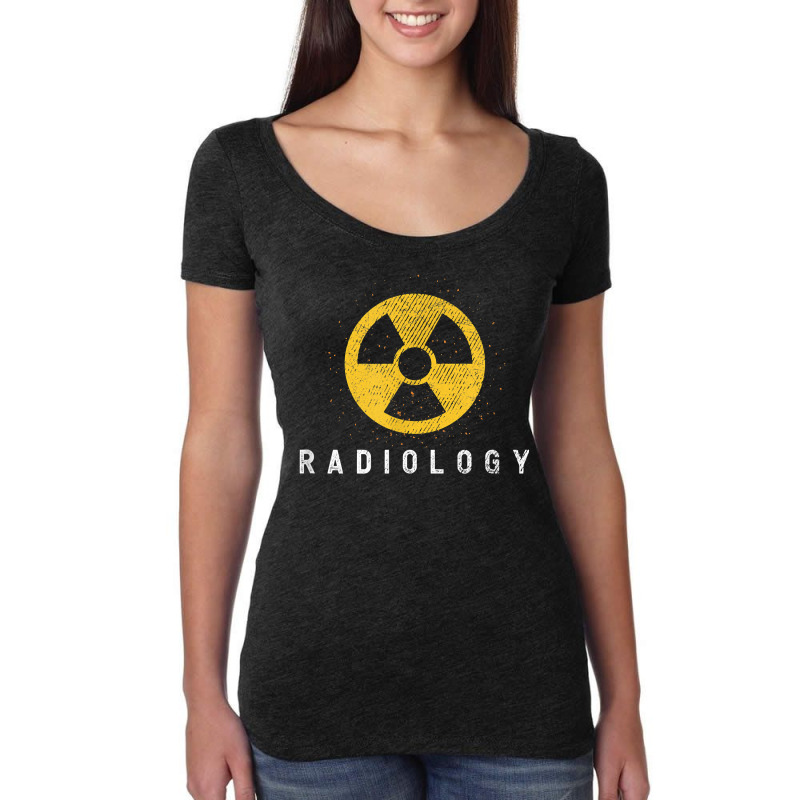 Radiology Technician X-ray Ct Mri Tech Medical Technologist Women's Triblend Scoop T-shirt by OliviaStoica | Artistshot