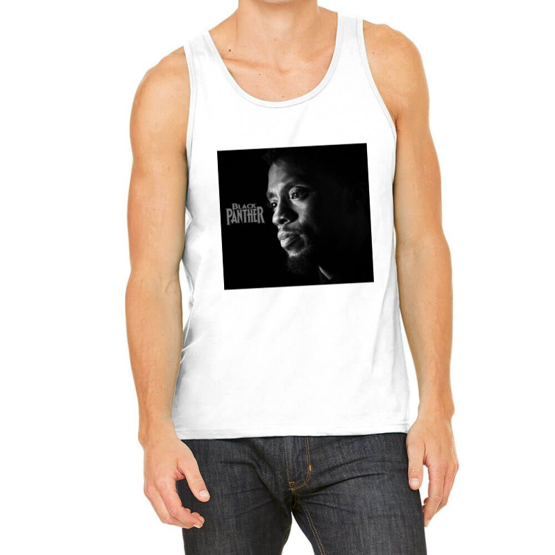 The Black Panter Abstr Black Chadwick Boseman Tank Top by gemuruhe | Artistshot