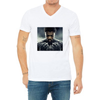 The Black Panter Boseman Black Chadwick Boseman V-neck Tee | Artistshot