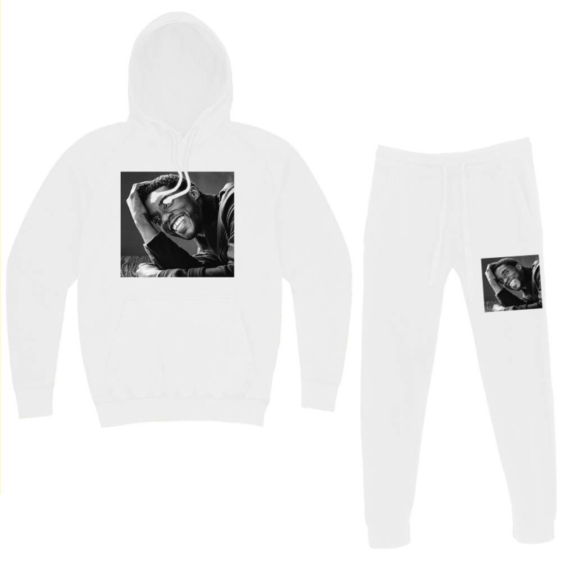 The Smile Chadwick Black Boseman Chadwick Boseman Hoodie & Jogger set by gemuruhe | Artistshot