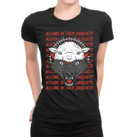 Wolf In Sheep's Clothing Beware False Prophets T Shirt Ladies Fitted T-shirt | Artistshot