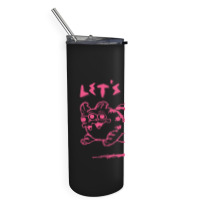 Let's Fun! Pink Skinny Tumbler | Artistshot