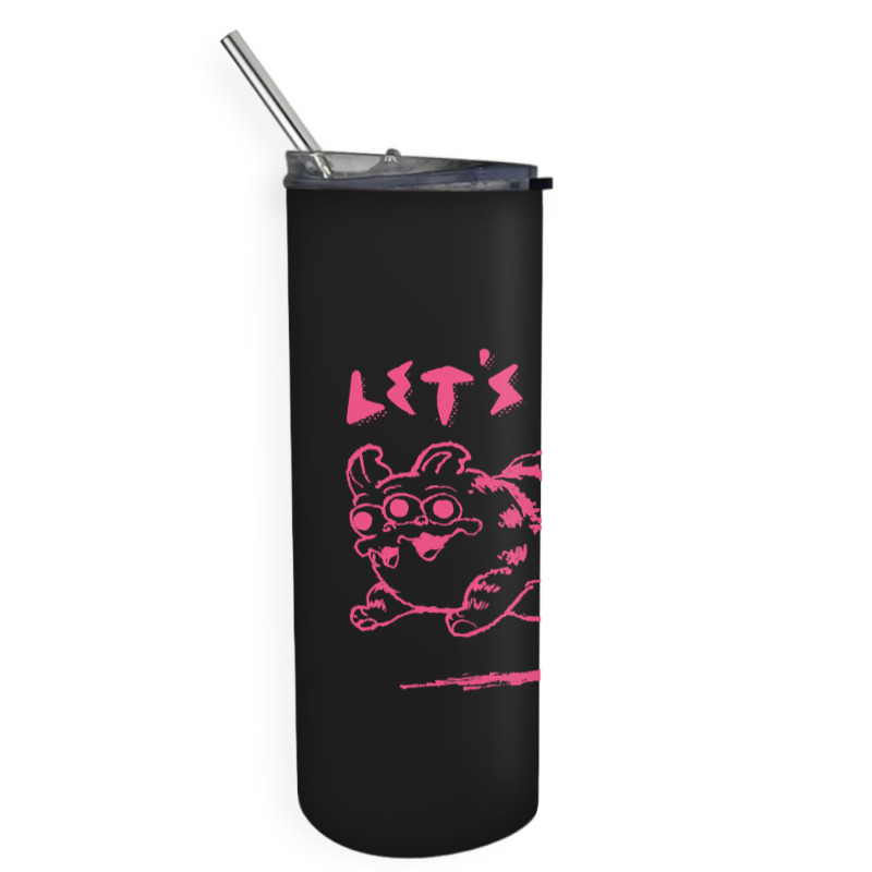 Let's Fun! Pink Skinny Tumbler | Artistshot