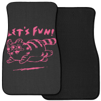 Let's Fun! Pink Front Car Mat | Artistshot