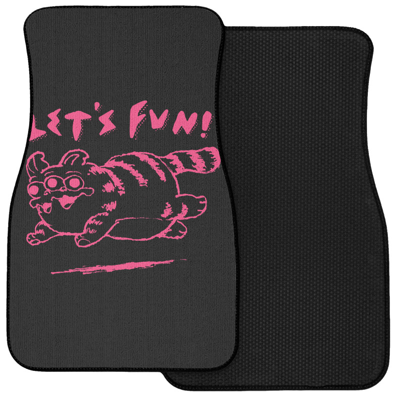 Let's Fun! Pink Front Car Mat | Artistshot