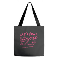 Let's Fun! Pink Tote Bags | Artistshot