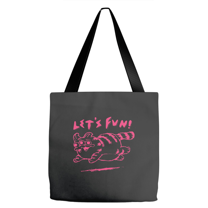 Let's Fun! Pink Tote Bags | Artistshot