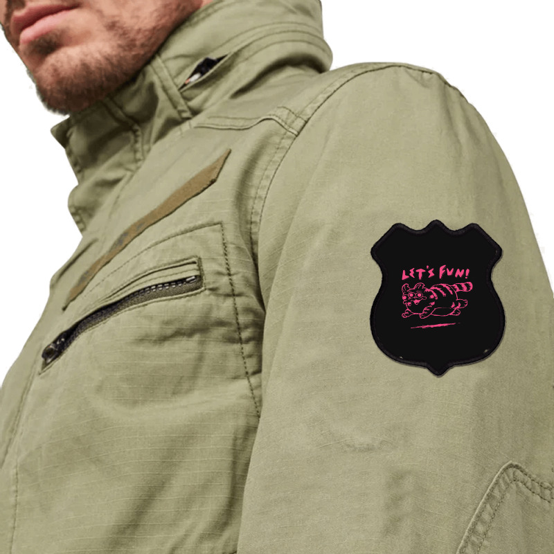 Let's Fun! Pink Shield Patch | Artistshot