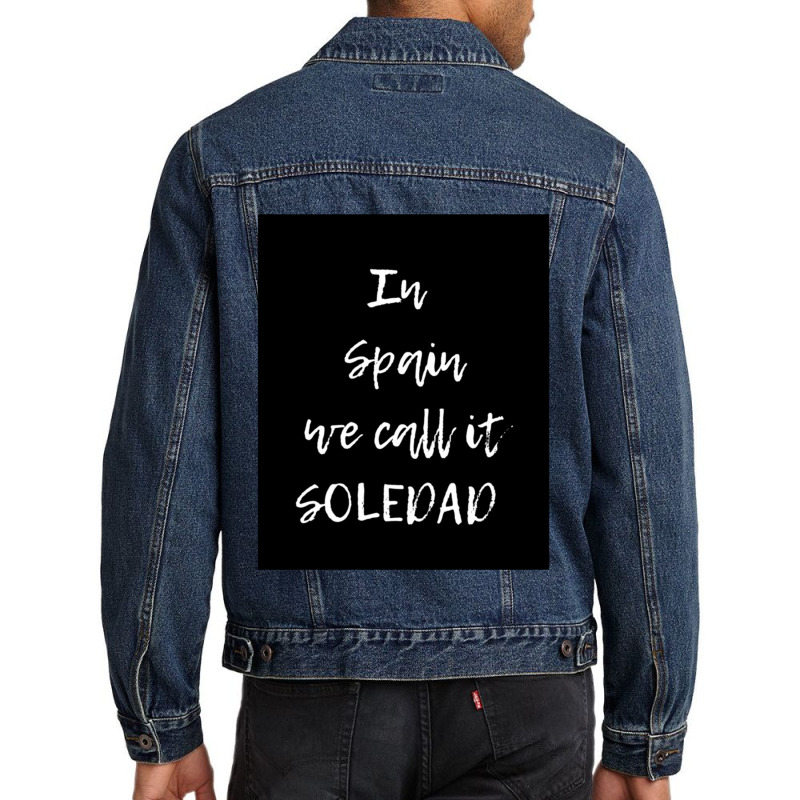 Soledad Rigg Long Men Denim Jacket | Artistshot