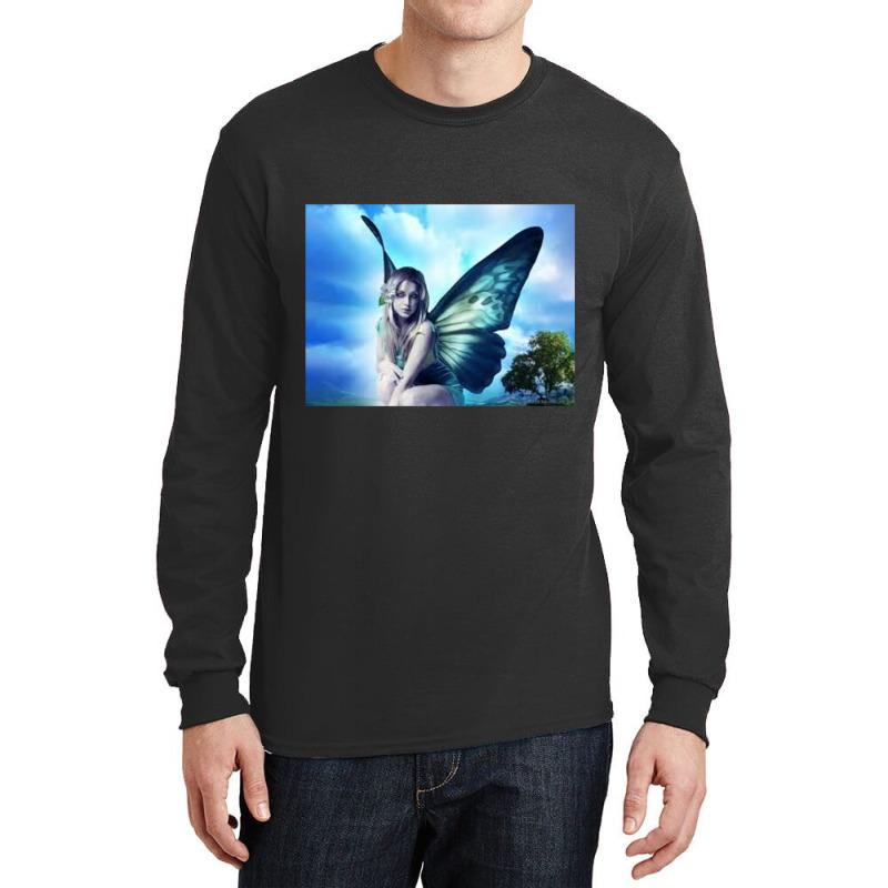 Forest Fairy  .png Long Sleeve Shirts | Artistshot