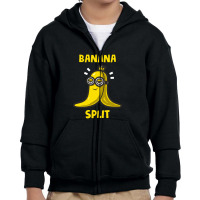 Idiom Banana Split, Banana Youth Zipper Hoodie | Artistshot