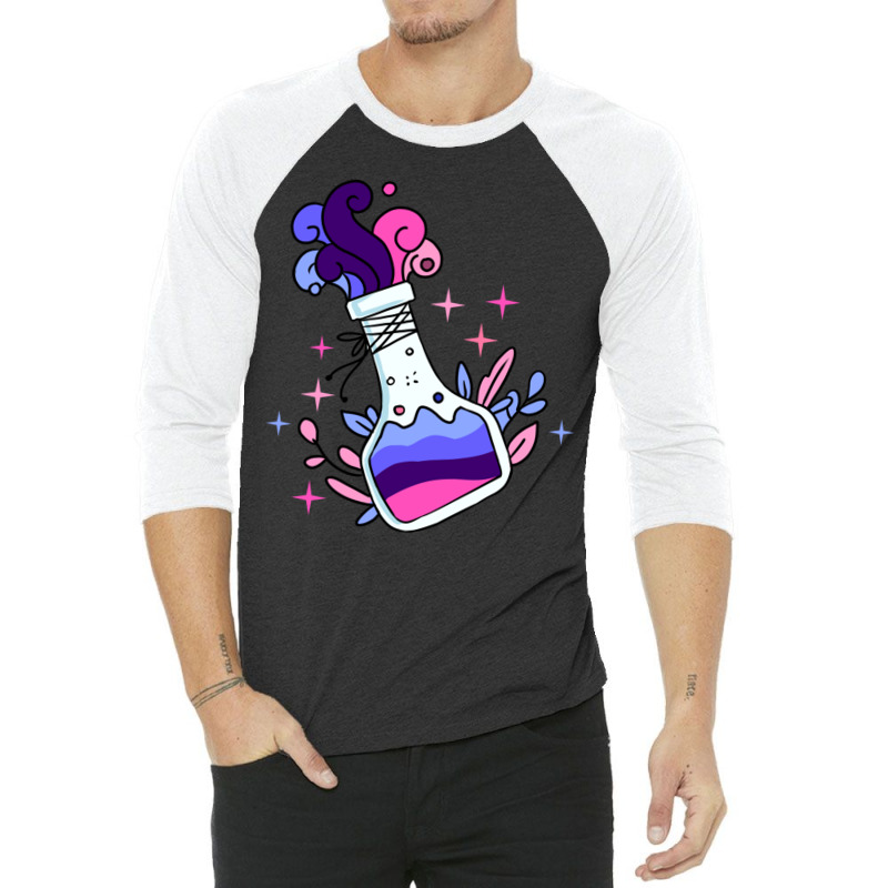 Omnisexual Potion Omnisexual Pride Pullover Hoodie 3/4 Sleeve Shirt by cm-arts | Artistshot