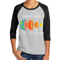 Layers Of Earth Geology Science   Geologist   Great Geology T Shirt Youth 3/4 Sleeve | Artistshot