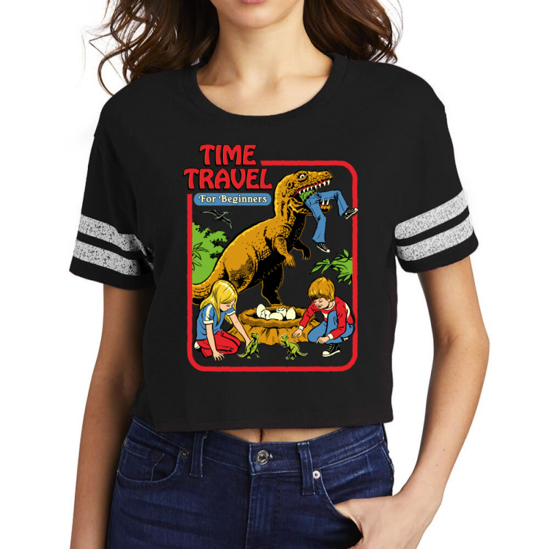 Time Travel For Beginners Scorecard Crop Tee by cm-arts | Artistshot